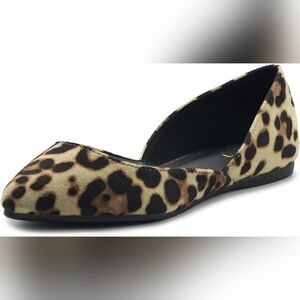 Ollio Leopard Print Women's Flats